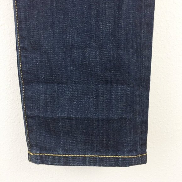 Cabi 3045 Jeans Womens 2 Blue Slim Boyfriend Straight Distressed Ankle Stretch - Picture 4 of 8